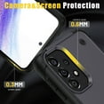 thumbnail image 2 of Dteck Case for Samsung Galaxy A53 5G,Military Grade Shockproof Rubber Armor Case Hybrid Hard PC Buit-in Kickstand Back Cover,Gray, 2 of 7