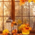 thumbnail image 4 of Fall Decorations - 8.66*7.48 Inch Artificial Pumpkin Decor Stems Battery Operated Fall Halloween Thanksgiving Home Decor Table Living Room Flower Decoration, 4 of 7
