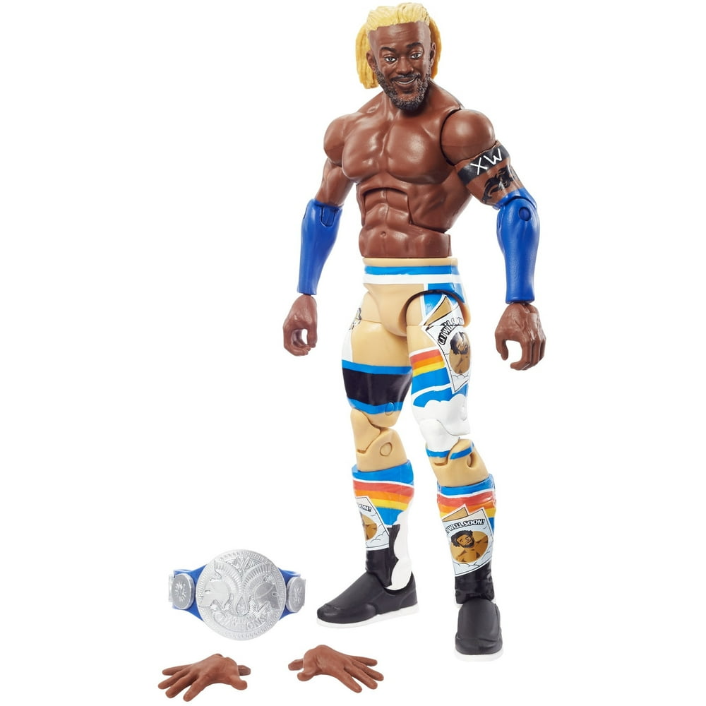 WWE Kofi Kingston Top Picks Elite Collection Action Figure with Championship