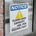 thumbnail image 4 of (2 Pack) Floor Load Capacity Sign, 4 of 7