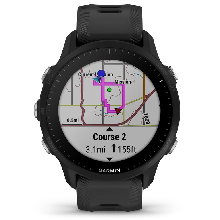 時計 Garmin FORERUNNER 955 Garmin Forerunner® 955 GPS Solar Powered Fitness Smart Watch