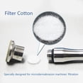 thumbnail image 4 of Filtros de microdermoabrasión zjchao, 500 unidades, algodón de repuesto, 4 of 9