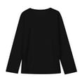 thumbnail image 5 of ABPWLY Clearance Girls Shirts Shirts for Kids Casual Crewneck Soft Breathable Sports Tunic Tops Casual Solid Long Sleeve Tops Girls Tops(Size:7 Years), 5 of 7