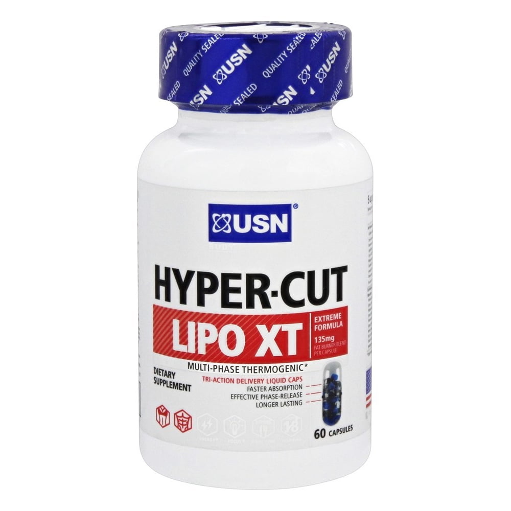 USN Supplements Body Makeover Series HyperCut Lipo XT 60 Capsules