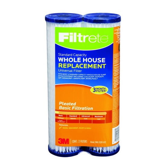 Filtrete 3WHSTDPLF02 Replacement Filter Cartridge (2Pack)