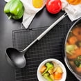 thumbnail image 3 of ‘s Kitchen Soup Spoon Heat-resistant Soup Scope Non-slip Handle Hanging Hole Kitchen Tool for Home Restaurant, 3 of 9