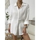 thumbnail image 2 of Conjunto de pantalones cortos sólidos de moda 2024, traje de verano para mujer, conjunto informal holgado de dos piezas para mujer, ropa de mujer, 2 of 5