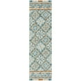 thumbnail image 5 of SAFAVIEH Blossom Keighley Geometric Area Rug, Ivory/Teal, 5' x 8', 5 of 9