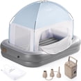 thumbnail image 1 of Cama Inflable para Niños Pequeños OGERY con Bomba de Aire y Carpa, 1 of 8