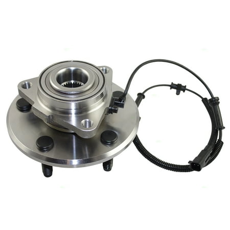 Pickup Front Hub (Front Wheel Hub Bearing Assembly Replacement for Dodge Ram 1500 Standard & Crew Cab Pickup Truck 68088025AA)