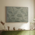 thumbnail image 6 of Vintage Abstract Print-XV Framed in White Wood Gallery Wrapped Canvas 25 in. x 37 in., 6 of 8