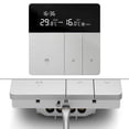 thumbnail image 2 of Lcd Thermostat Digital Touch Display Room Underfloor Heating Programmable, 2 of 8