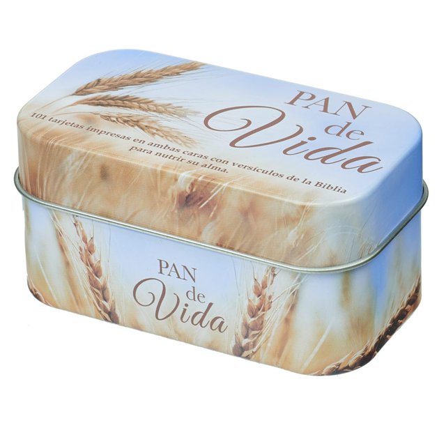 Caja metálica Christian Art Gifts: 101 tarjetas de promesas bíblicas