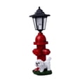 thumbnail image 4 of Solar Light Dog Figurine Escultura de resina Lindo Decoración de jardín de iluminación de paisaje decorativo para mujeres Patio afuera de porche patio, 4 of 8