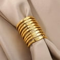 thumbnail image 2 of PAURO Women's Stainless Steel Angel Number 555 Ring Gold Dainty Personalized Numerology Signet Ring for Her Size 9, 2 of 5