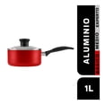 thumbnail image 1 of Cazo con Tapa T-fal Simply 16 cm Antiadherente Rojo, 1 of 4