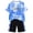 b39-Blue, variant on KPOPLK Boys Clothes Short Set 2 Piece Outfit Athletic T-Shirt and Quick Dry Shorts Kids Summer Clothing Set Size 5-6 Years,Green