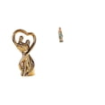 thumbnail image 1 of Escultura de amantes románticos, adorno ideal para aniversario y regalo familiar. Figura decorativa de María para escritorio. Resina. Jesús., 1 of 8