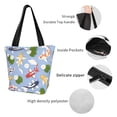 thumbnail image 4 of Balery Colorful Koi Fish Bolsa de Hombro con Diseño, Bolsa Grande y Duradera, Bolsa Versátil para Compras, 4 of 6