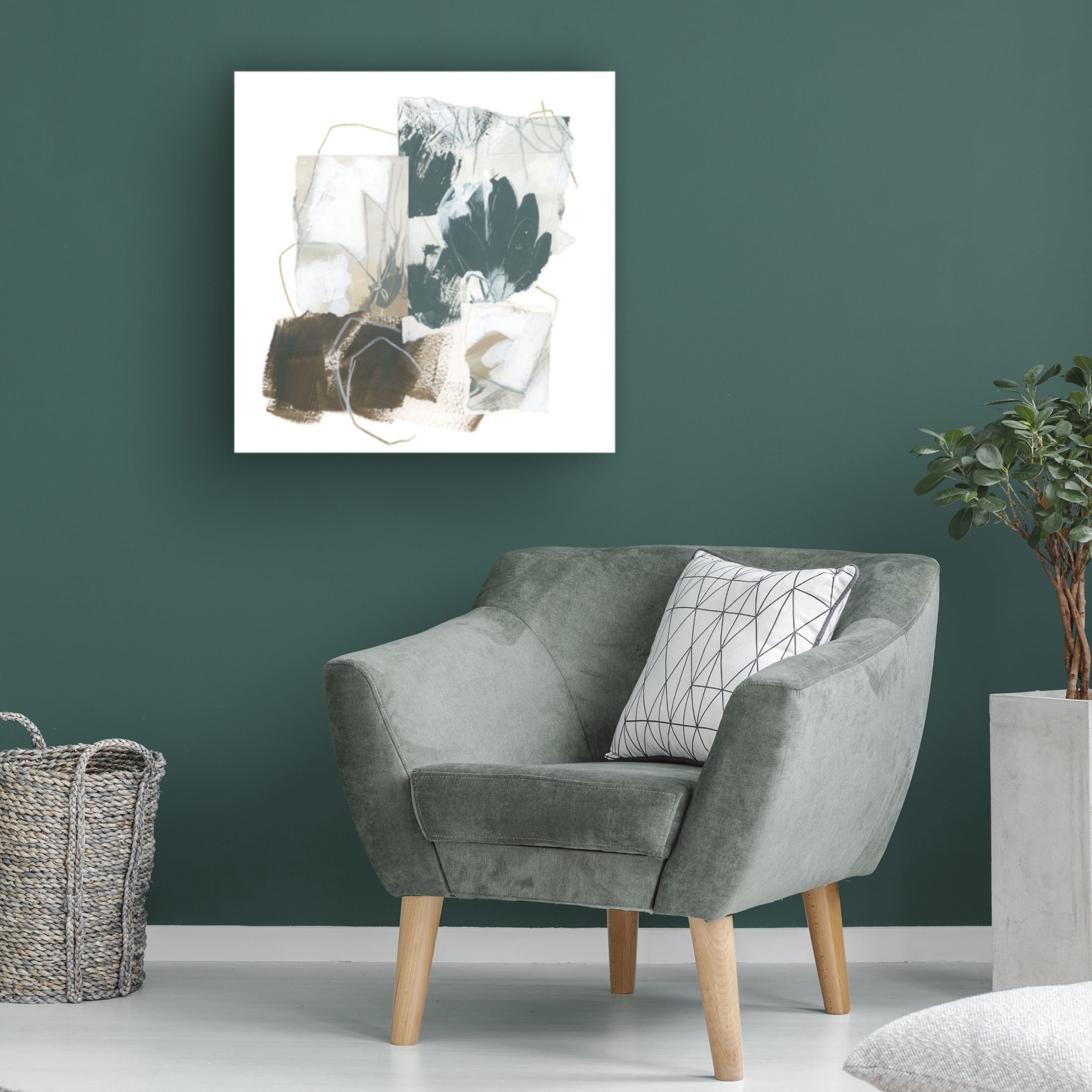 Trademark Fine Art June Erica Vess  Cortar I Canvas Wall Art