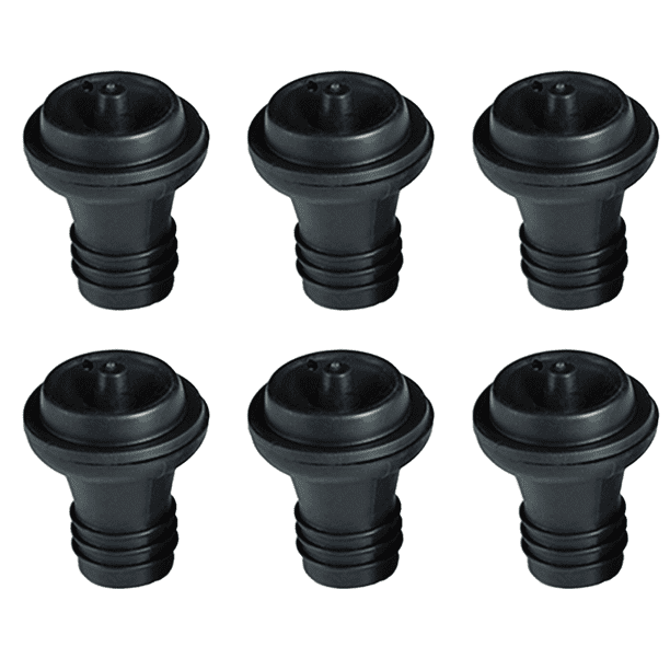 Wine Saver: Tapones de vacío para vino, sello hermético para botellas de vino tinto y blanco de diseño universal, mantiene el vino fresco, material seguro (silicona de grado alimenticio) ampliamente