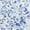 Patchy Blue, variant on Petite Patchy Ditsy Floral Henley Short-Sleeve Top  Patchy Blue PM