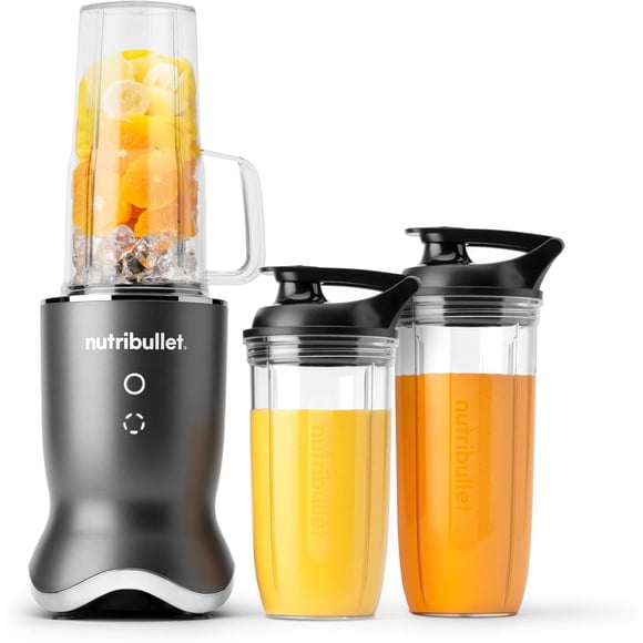 Remis à Neuf (Excellent) Nutribullet NB50500AK Mélangeur Personnel Ultra, 32 oz, Gris Canon