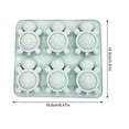thumbnail image 4 of Sea Turtle Ice Cube Tray,6-Cavity Sea Turtle Silicone Molds,Turtle Shaped Chocolate Candy Silicone Mold,Non-Stick Trays and Baking Molds,Suitable for Chocolate,Candy,Soap, 4 of 7