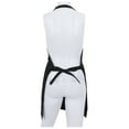 thumbnail image 3 of Plain Apron with Front Pocket Kitchen Cooking Craft Baking Black, 3 of 3