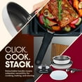 thumbnail image 6 of T-fal Ingenio Expertise, Nonstick Cookware Set, 13 Piece, Induction Oven Safe 500F, RV, Detachable Handle, Black, 6 of 8