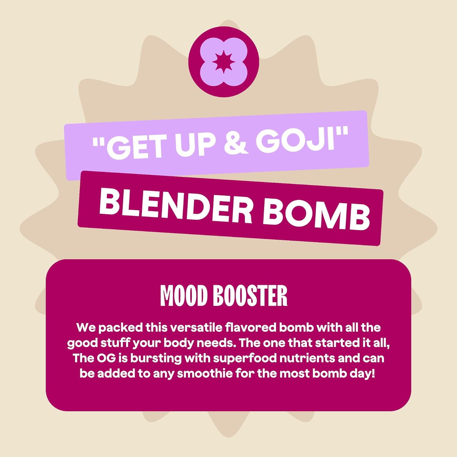 Blender Bombs Goji, Coconut & Acai Smoothie Booster