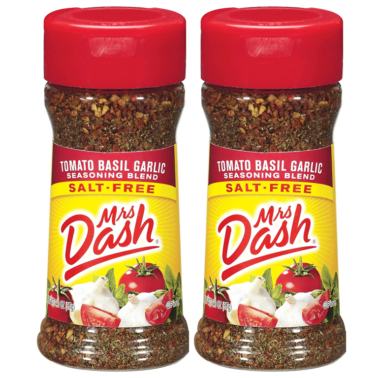  Dash Salt-Free Seasoning Blend, Tomato, Basil and Garlic, 2  Ounce (Pack of 12) : Mixed Spices And Seasonings : Grocery & Gourmet Food