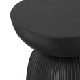 thumbnail image 5 of Simpli Home Boyd 13 inch Wide Solid Mango Contemporary Line Accent Table in Black, Assembled, 5 of 9