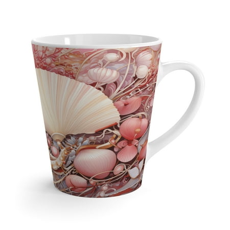 

Latte Mug Sea Shells Fantasy