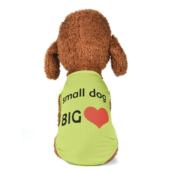EGNMCR Pet Vest Pet Vest Comfortable Fall Breathable Leisure Pet Small Dog Cat Thin Clothing Pet Vest