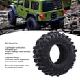thumbnail image 3 of Pneus de Voiture RC, Structure Stable Résistante à l'Abrasion Contrôle Amélioré pour Axial SCX24 1/24 Crawler Car, 3 of 7