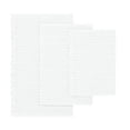 thumbnail image 5 of Madison Park White Bathroom Rug, Absorbent Quick Dry 100% Cotton Rug, Non-Slip Bath Rug for Bathroom, White, 24" x 40", 5 of 6