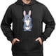 thumbnail image 3 of Sudadera con Capucha de Conejo Animado Azul, 52% Algodón 48% Poliéster para Hombres y Mujeres, 3 of 5