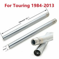 Chrome Sliver 41mm Fork Tubes for Harley Touring Street Glide 1986-2013
