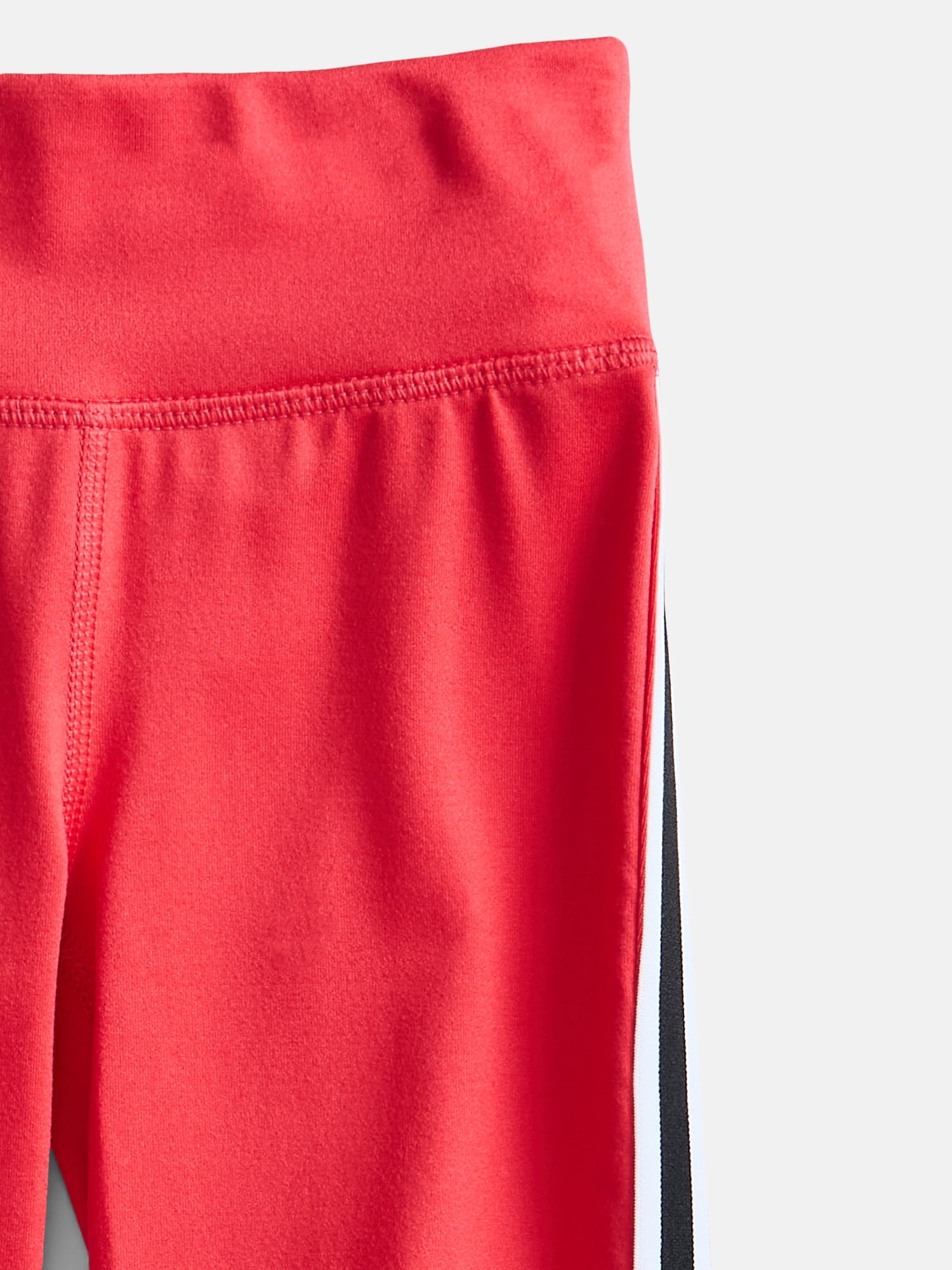 Athletic Works Girls Active Stripe Flare Leggings, Sizes 4-18