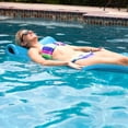 thumbnail image 3 of Texas Recreation Serenity 70 In. Foam Mat Raft Lounger Pool Float, Teal (2 Pack), 3 of 6