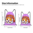 thumbnail image 4 of Bingfone Corgi In Sushi Roll Drawstrings Backpacks Bags For Men Women Gym Drawstrings Bag, 4 of 9