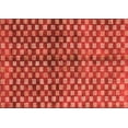 thumbnail image 1 of Ahgly Company Indoor Rectangle Abstract Orange Modern Area Rugs, 8' x 10', 1 of 4
