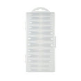 thumbnail image 2 of 240 puntas de uñas transparentes para niñas, múltiples formas, atractivas puntas de uñas postizas para uso diario en salón de uñas, 2 of 15