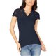 thumbnail image 2 of INC Blusa con ribete de encaje para mujer, azul, extragrande I-N-C Pull-over, 2 of 2