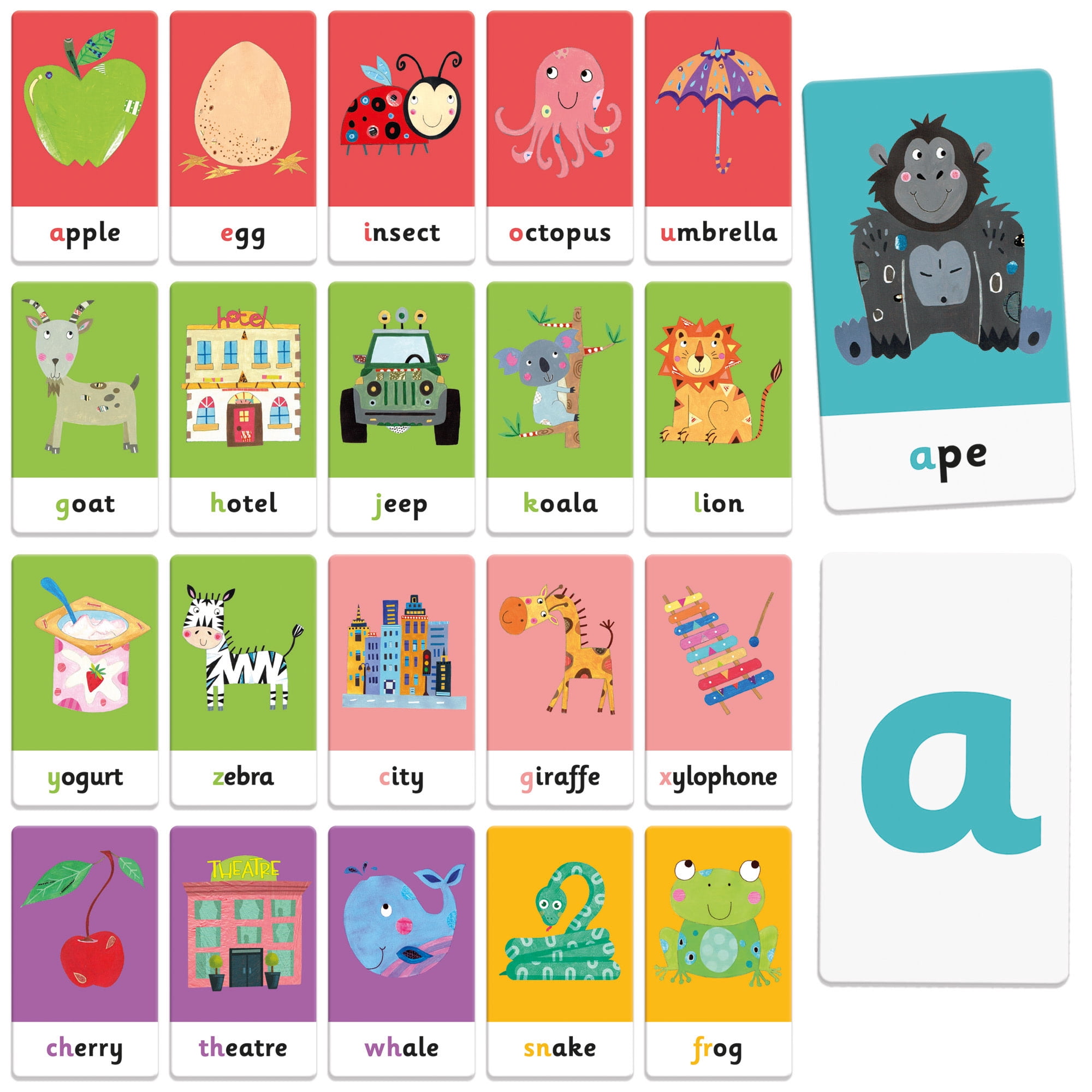 Headu: Montessori Flashcards - Tactile & Phonics Alphabet – ABC Letter Picture Cards, Sensory Preschool Learning Activity, Game Play, Toddlers 2-5