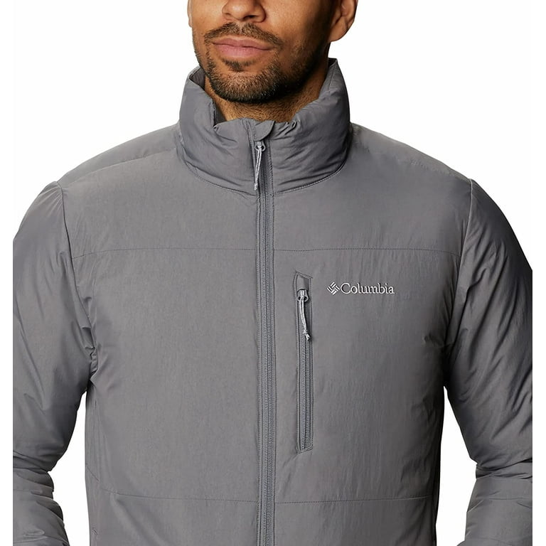 Columbia Mens Grand Wall Jacket 2X City Grey