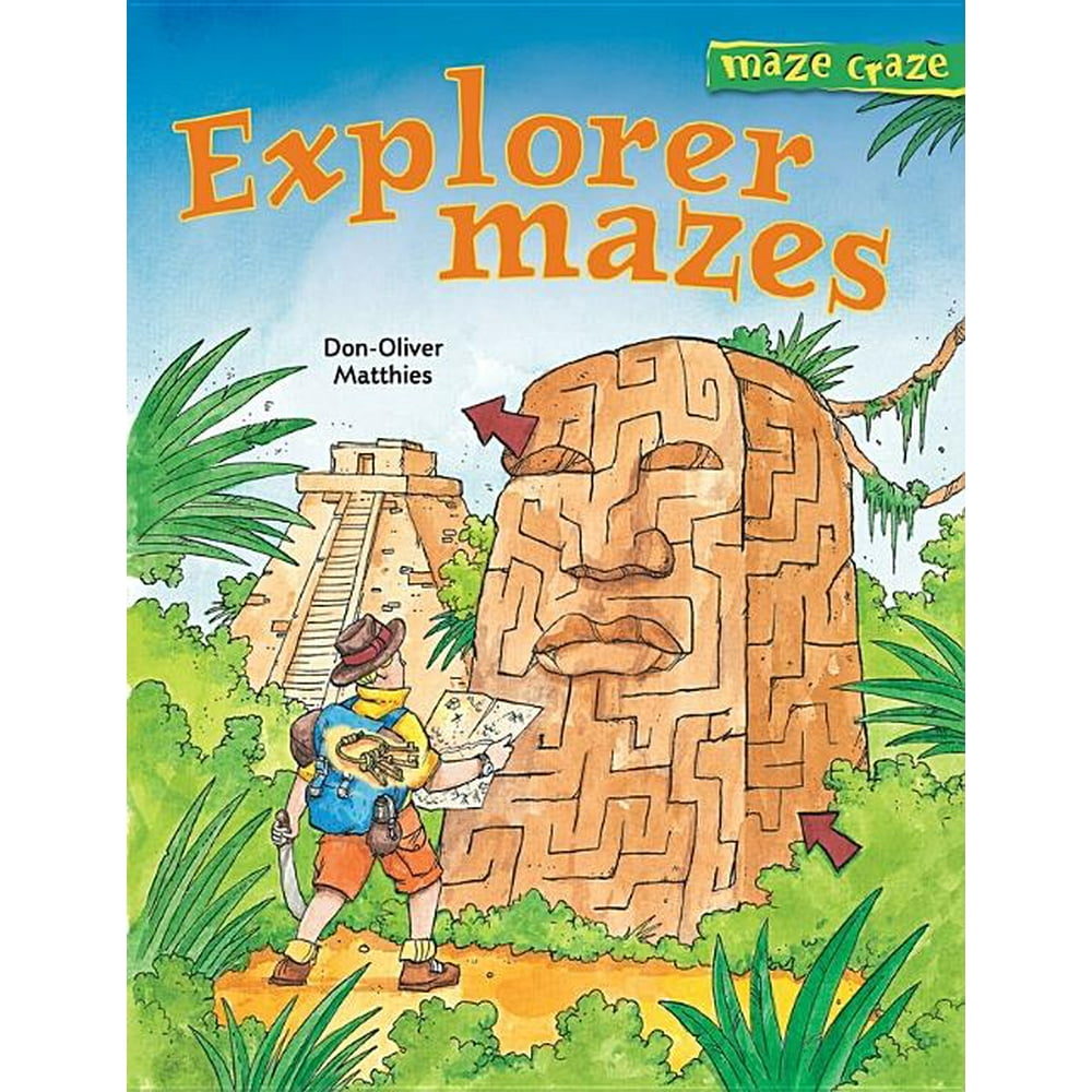 Maze Craze Book Maze Craze Explorer Mazes (Paperback)