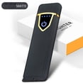 thumbnail image 5 of Encendedor Recargable Sin Llama con Carga USB | Diseño Delgado de Arco de Plasma a Prueba de Viento | Inducción por Pantalla Táctil | Seguro Sin Butano | Encendedor Electrónico Mini Portátil para, 5 of 5