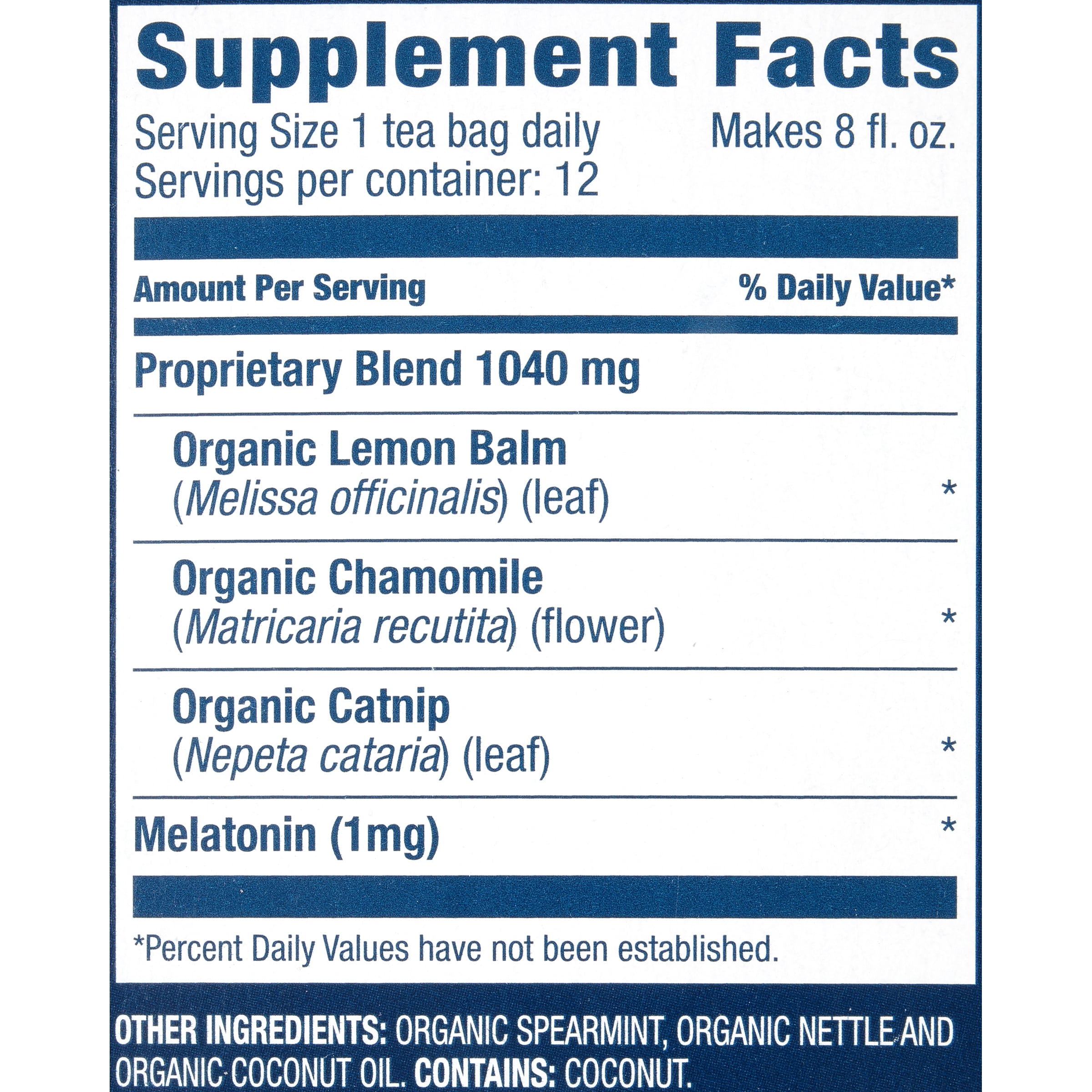(3 pack) Celestial Seasonings TeaWell Sleep Melatonin Chamomile Mint Wellness Herbal Tea Bags, 12 Count
